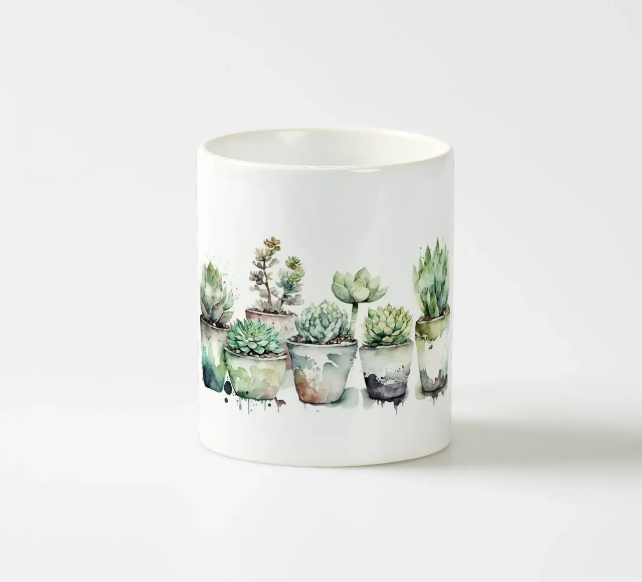 piante grasse tazza in ceramica da Kevin Walters