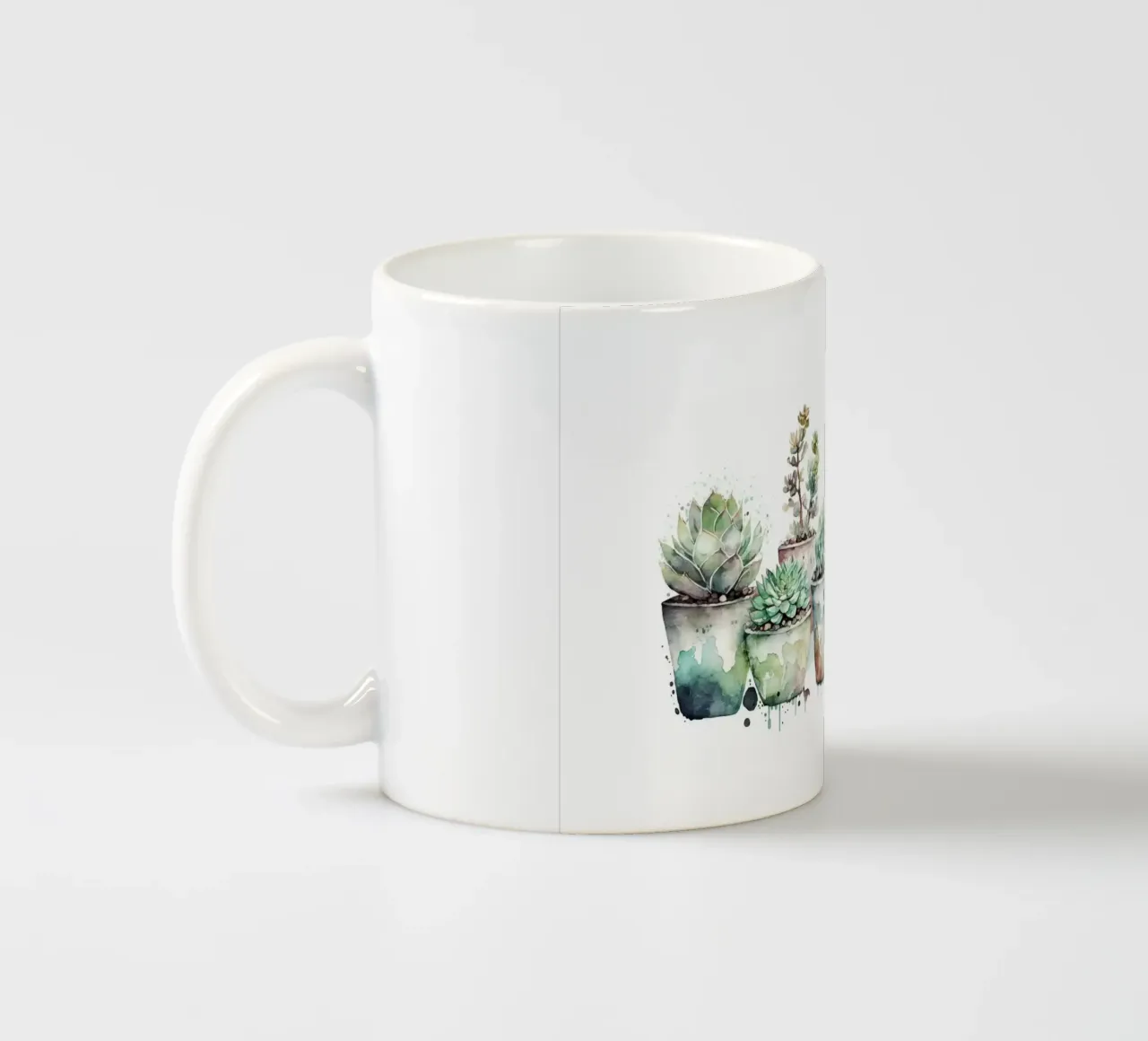 piante grasse tazza in ceramica da Kevin Walters