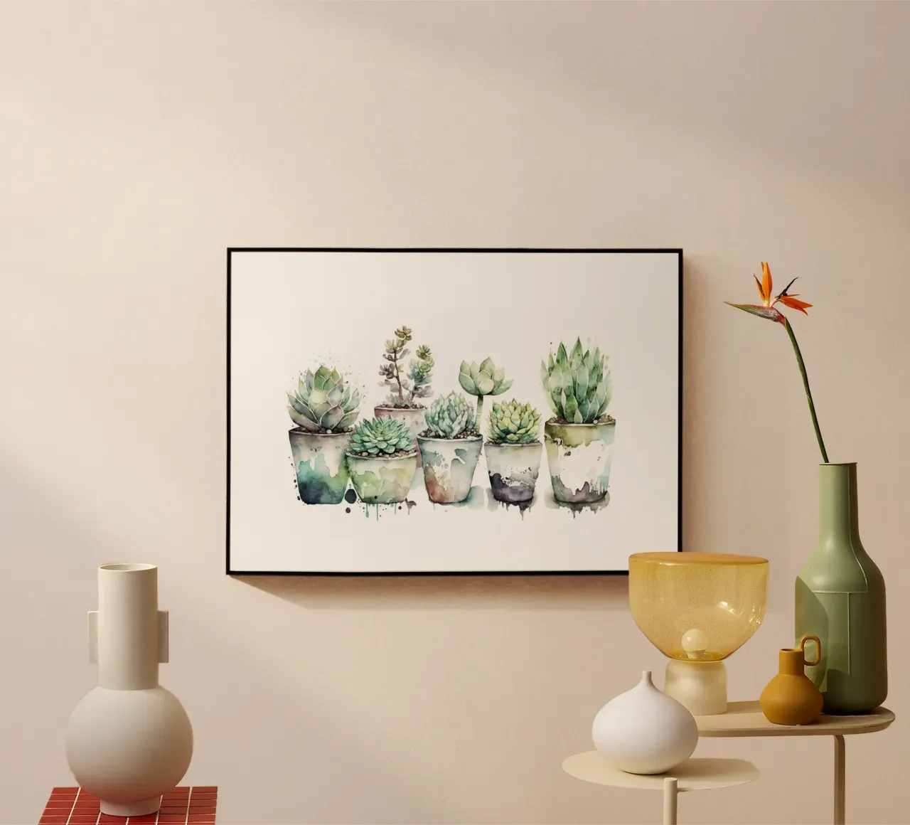succulent plants plexiglass da Kevin Walters