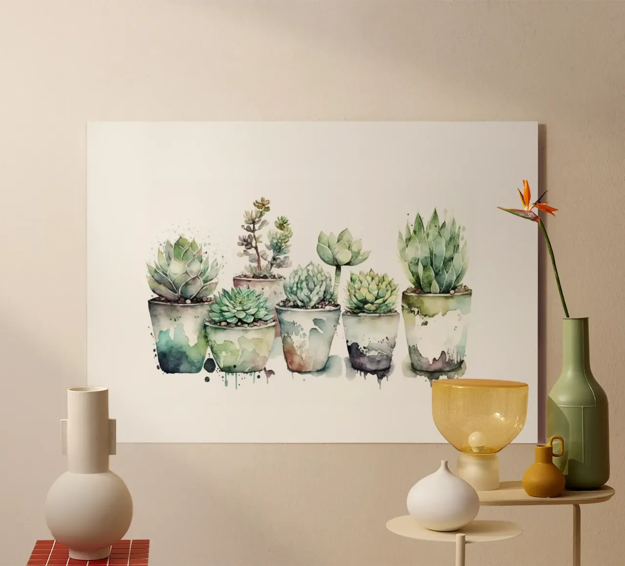 succulent plants plexiglass da Kevin Walters