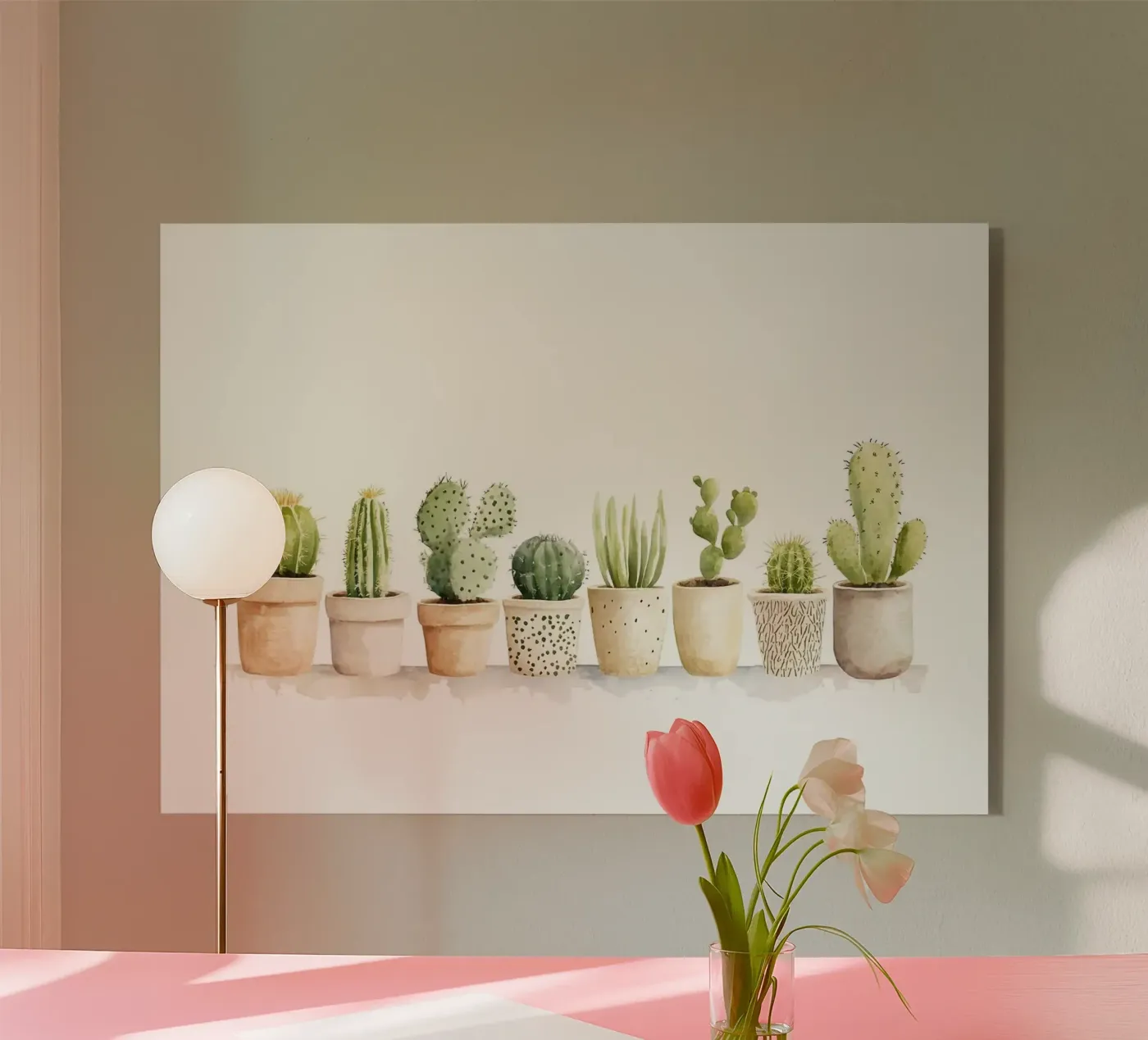 cactus succulento plexiglass da Kevin Walters