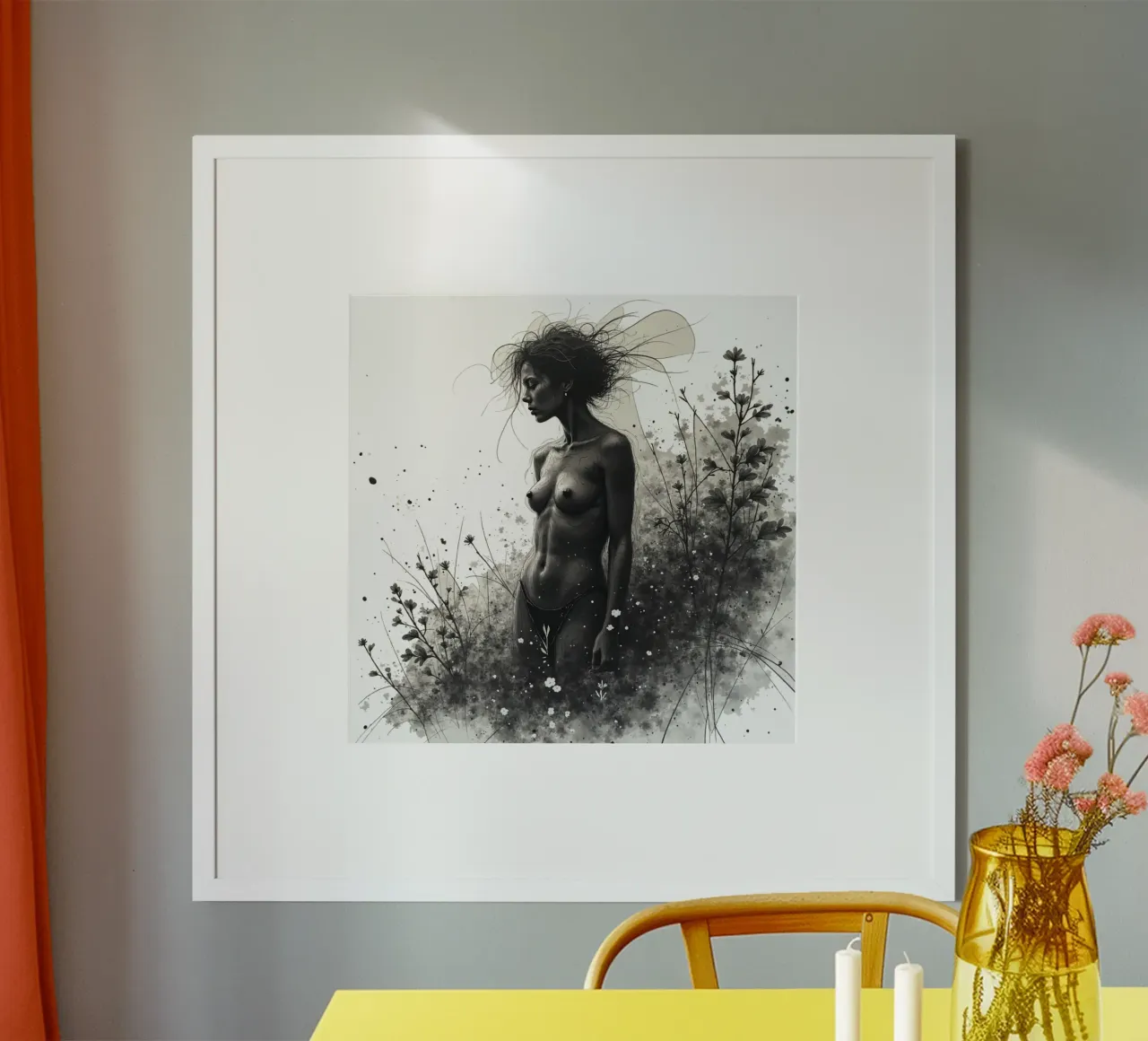 Fiore di cenerino poster da Dustlight Atelier