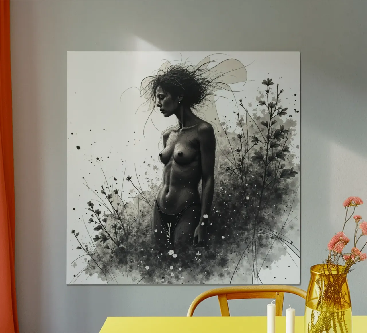 Fiore di cenerino poster da Dustlight Atelier