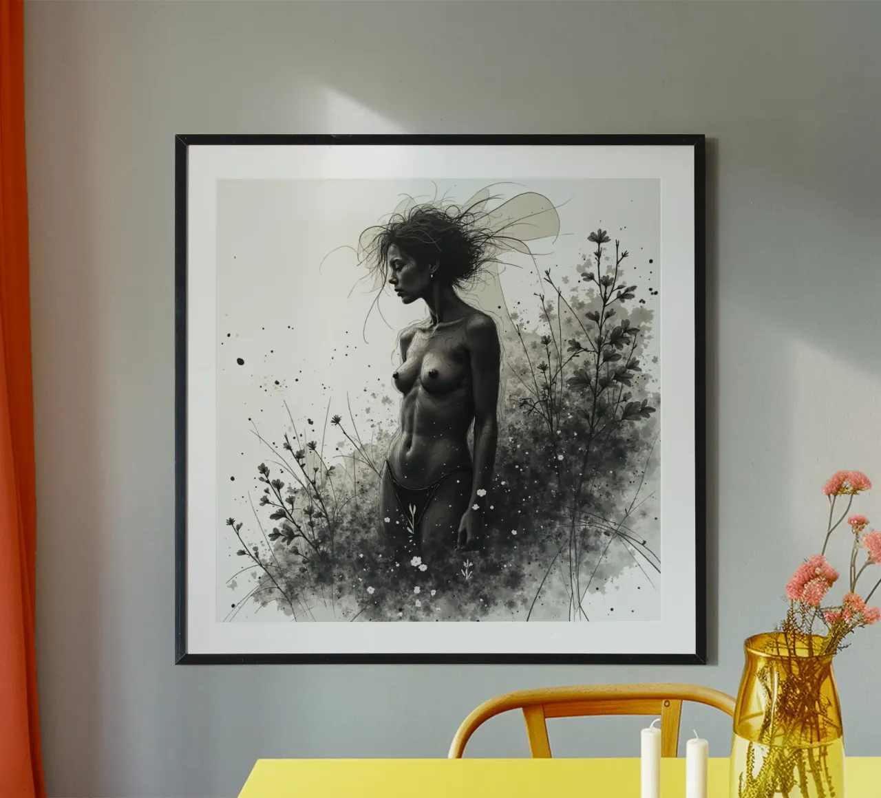 Fiore di cenerino poster da Dustlight Atelier