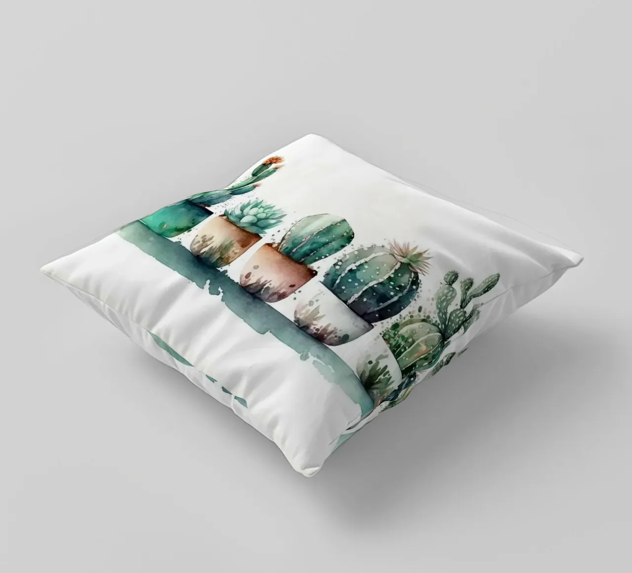cactus succulenti cuscino da Kevin Walters