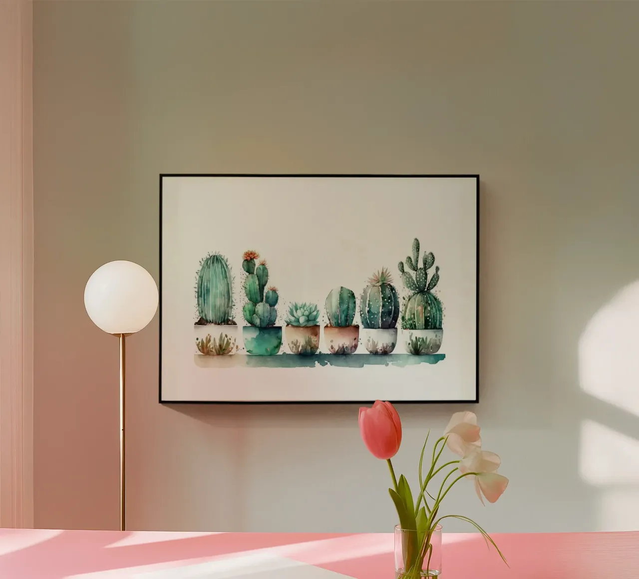 cactus succulenti plexiglass da Kevin Walters