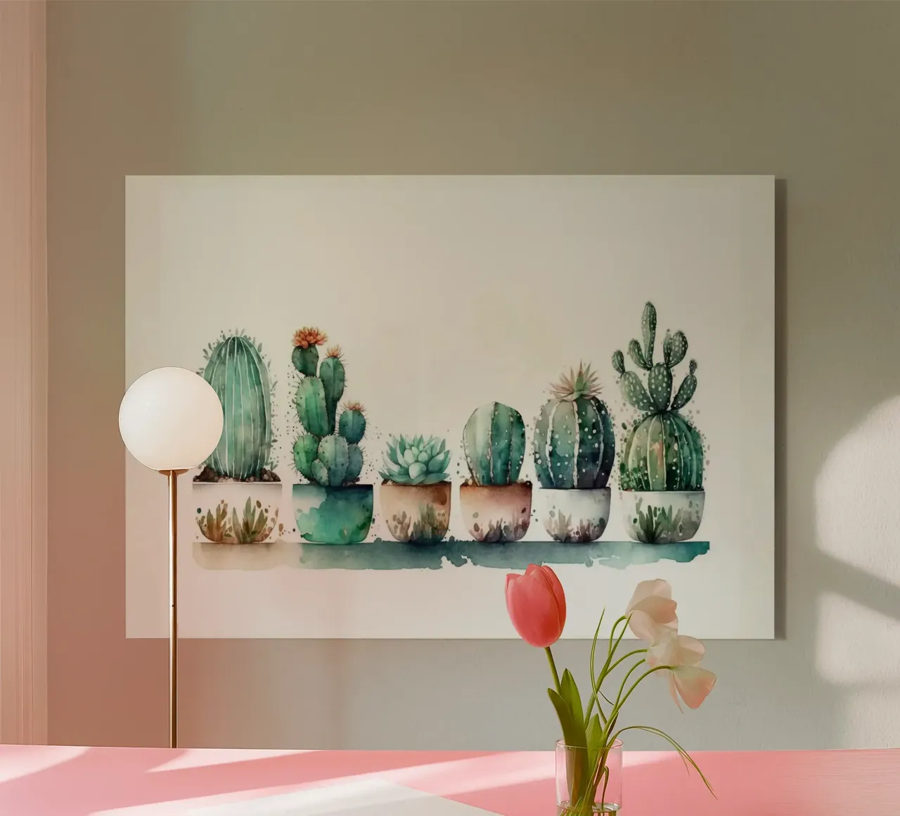 cactus succulenti plexiglass da Kevin Walters