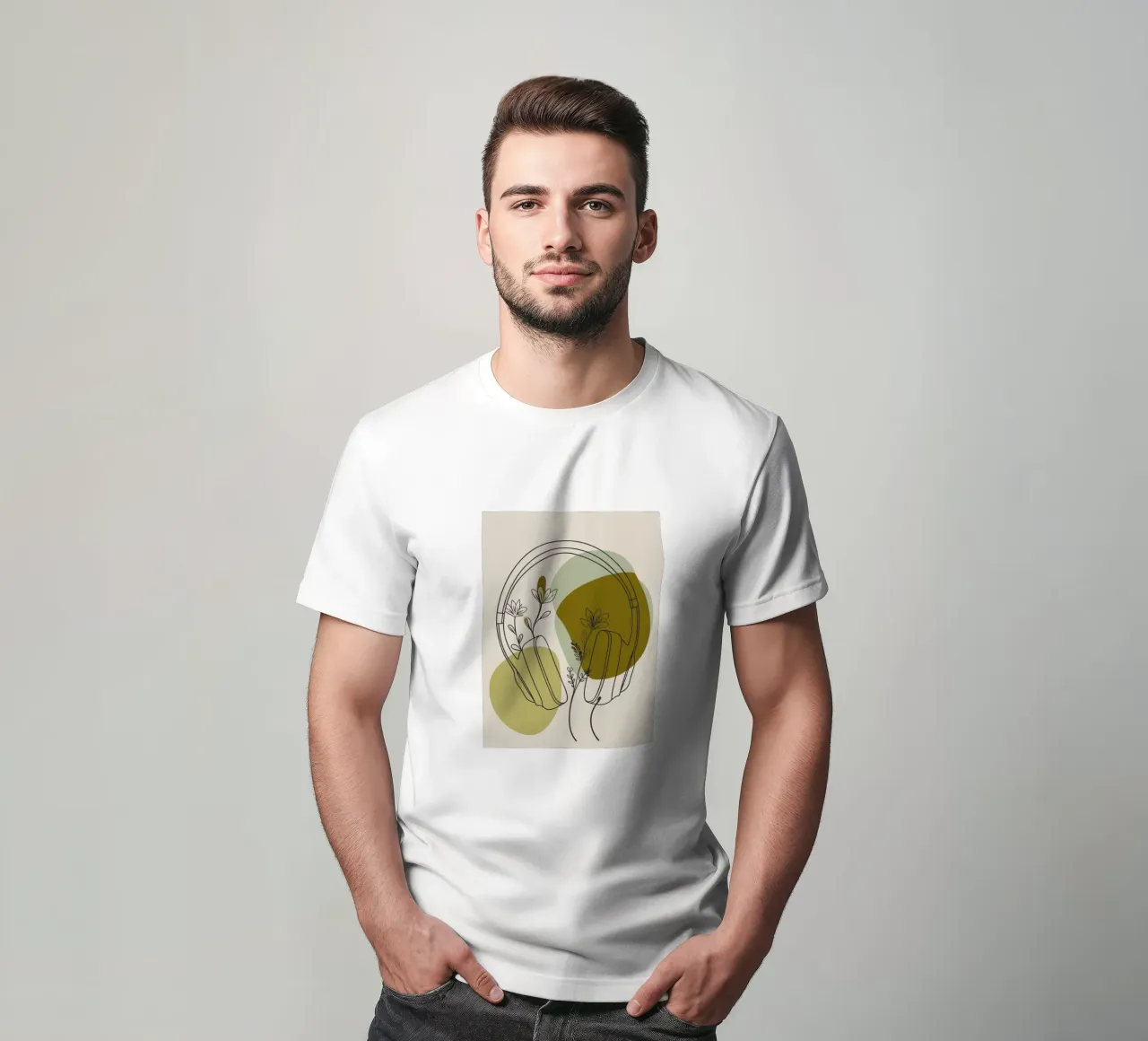 Cuffie minimaliste t-shirt da RELAXING TOUCH