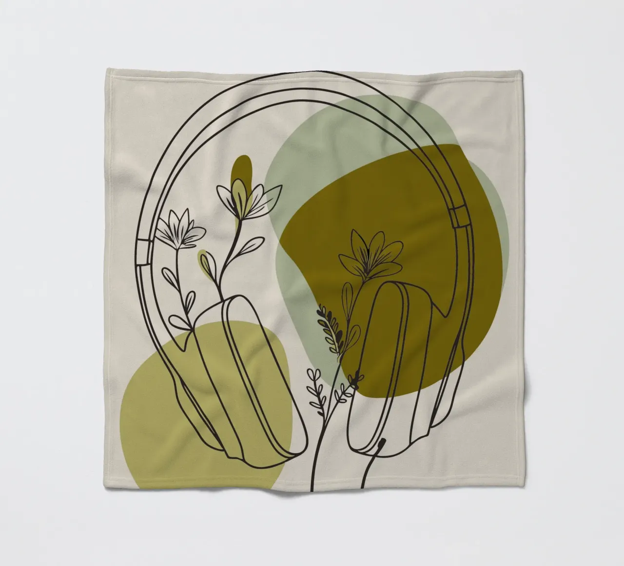 Cuffie minimaliste coperta in pile da RELAXING TOUCH