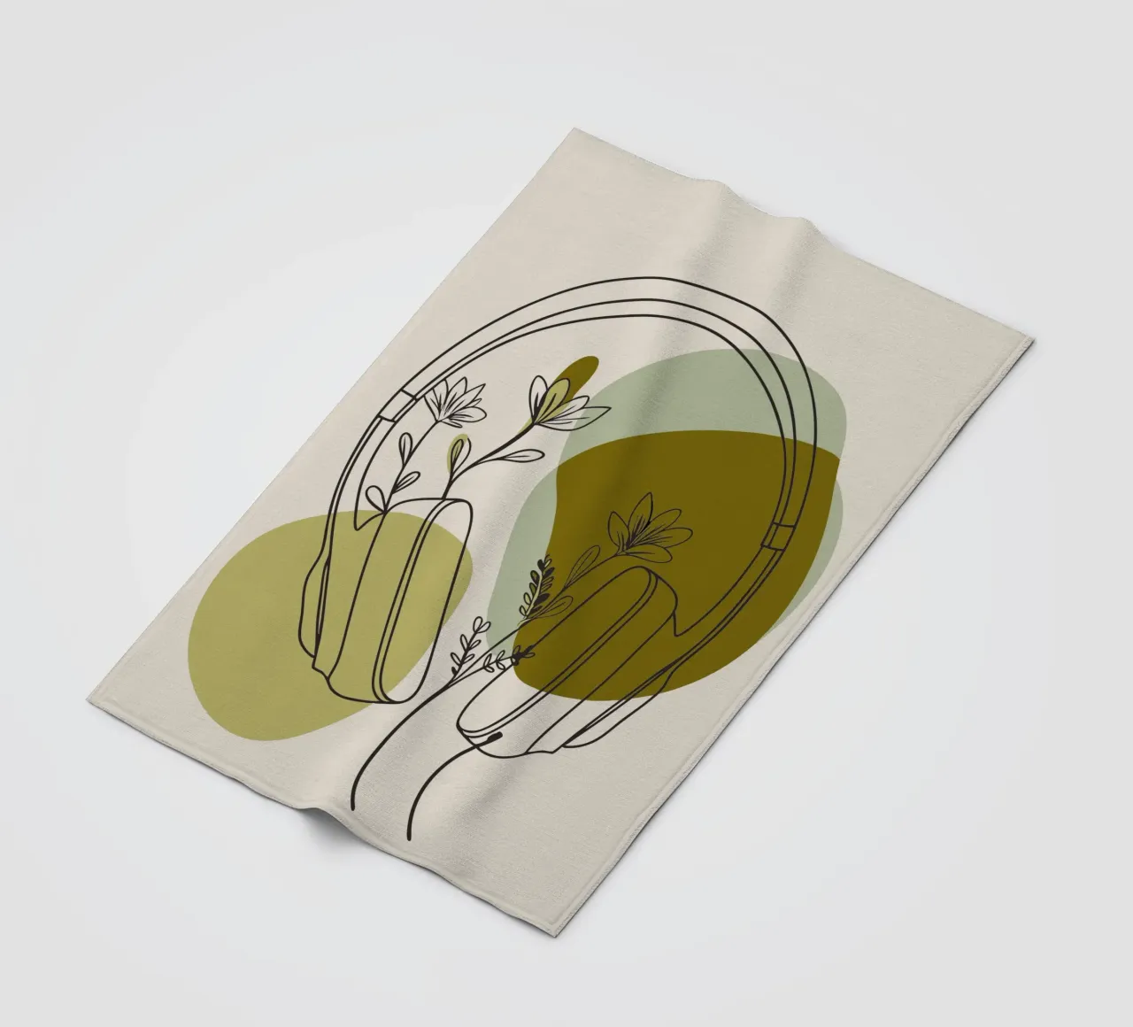 Cuffie minimaliste coperta in pile da RELAXING TOUCH