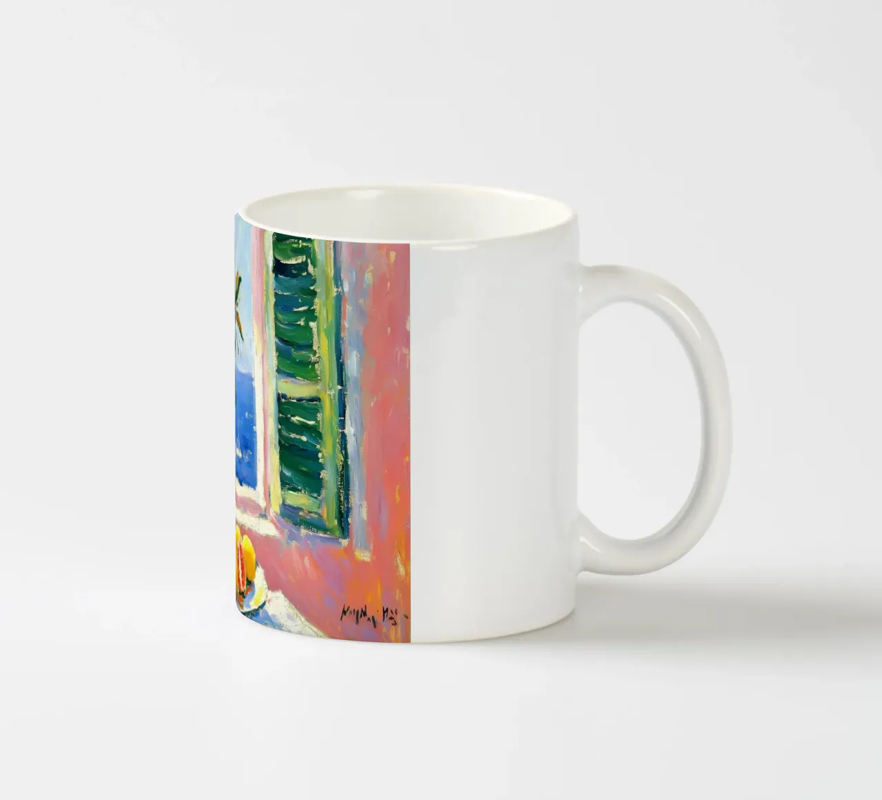 Open Window ceramic mug by IamHomeStudio