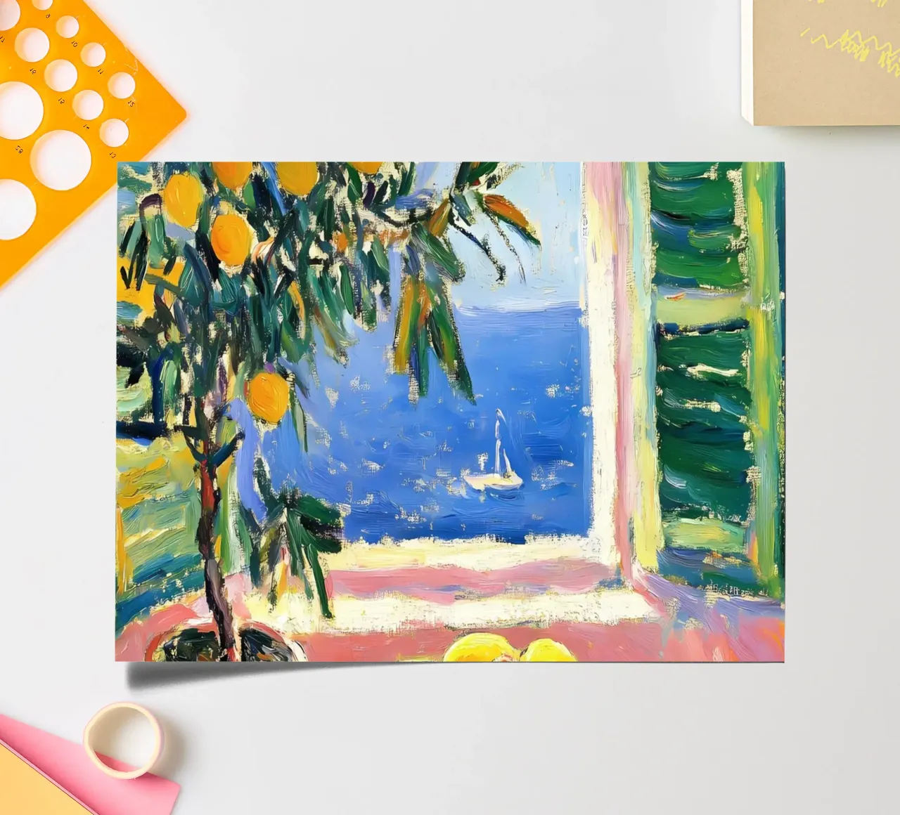 Open Window sticker sheet by IamHomeStudio