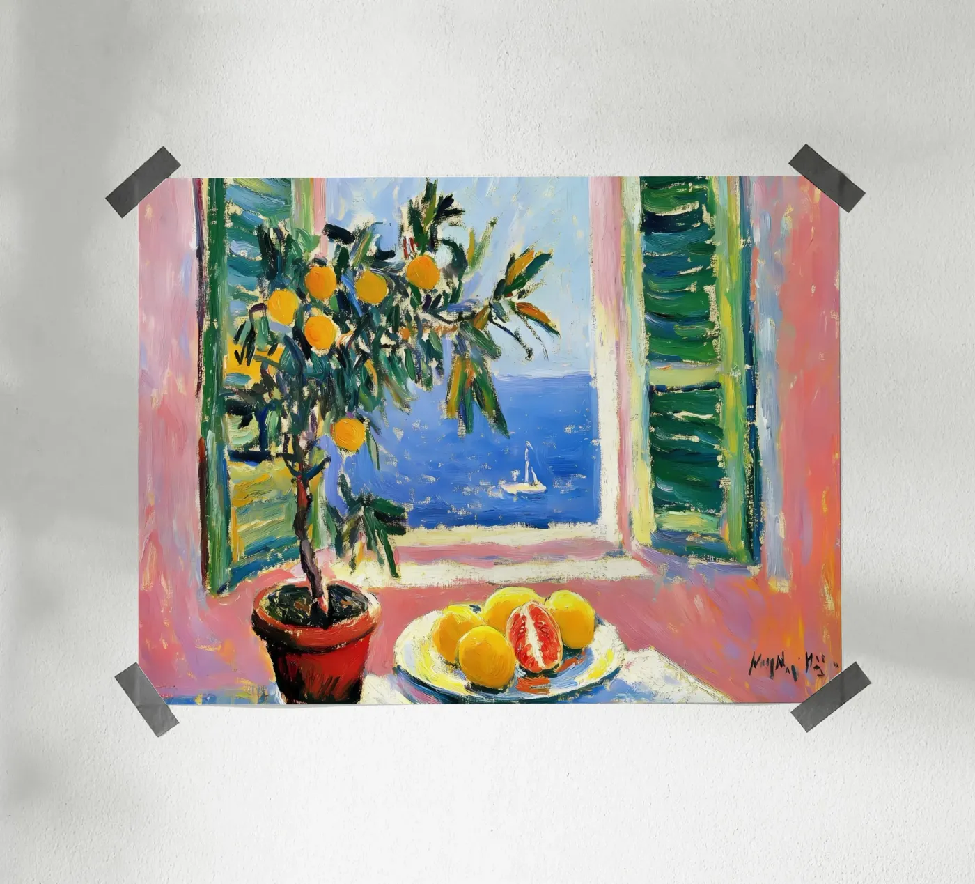 Open Window Poster von IamHomeStudio