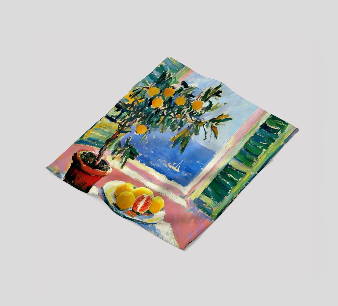 Open Window Fleecedecke von IamHomeStudio