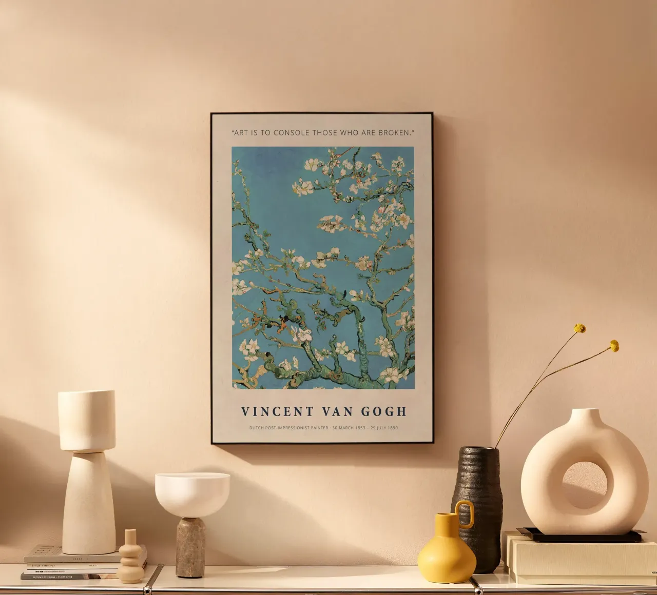 Art Is To Console Those Who Are Broken pannello forex da Melanie Tintilier
