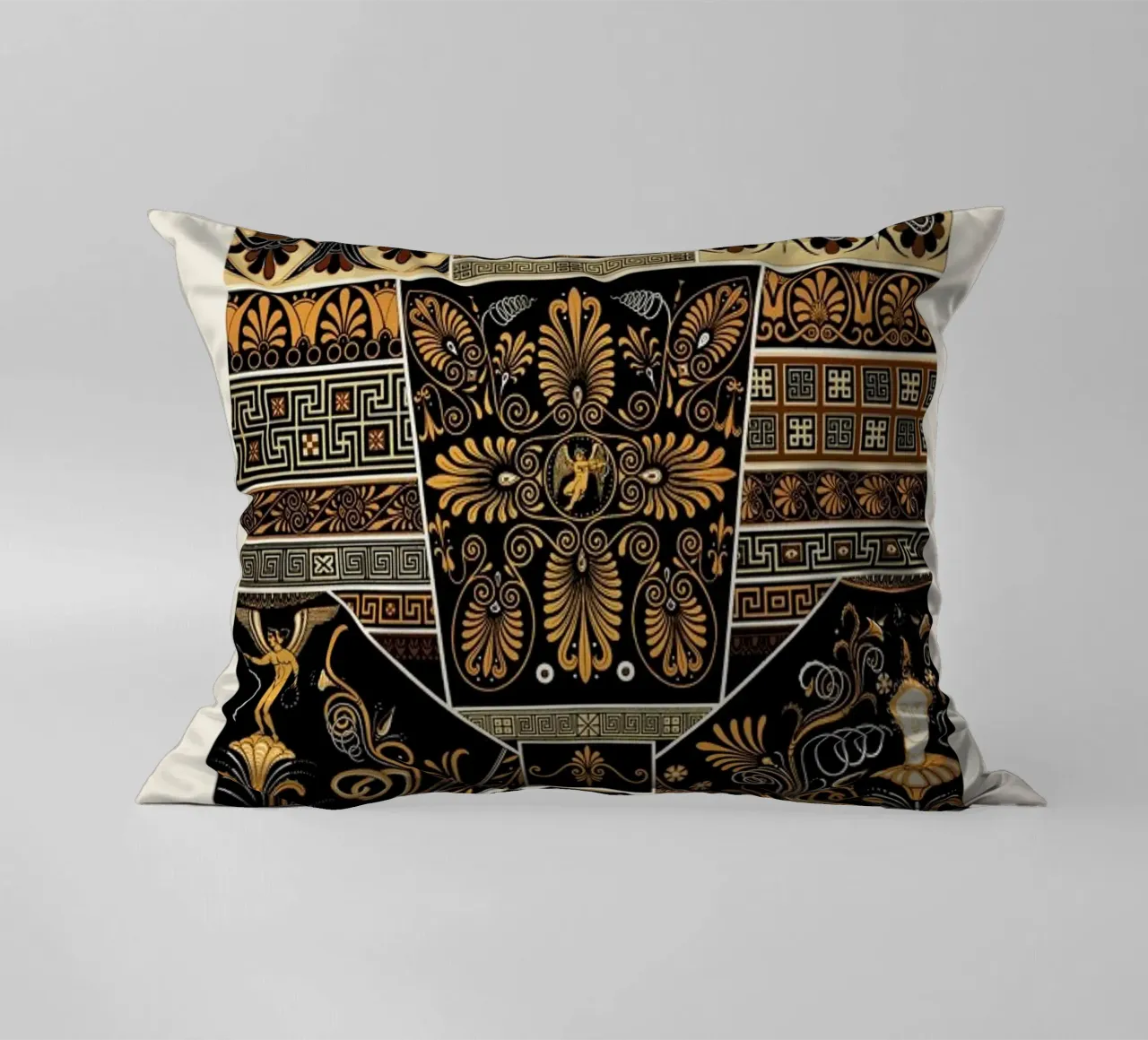 Racinet -  Greek Ornamental Pattern cuscino da Vintage by JUNIQE
