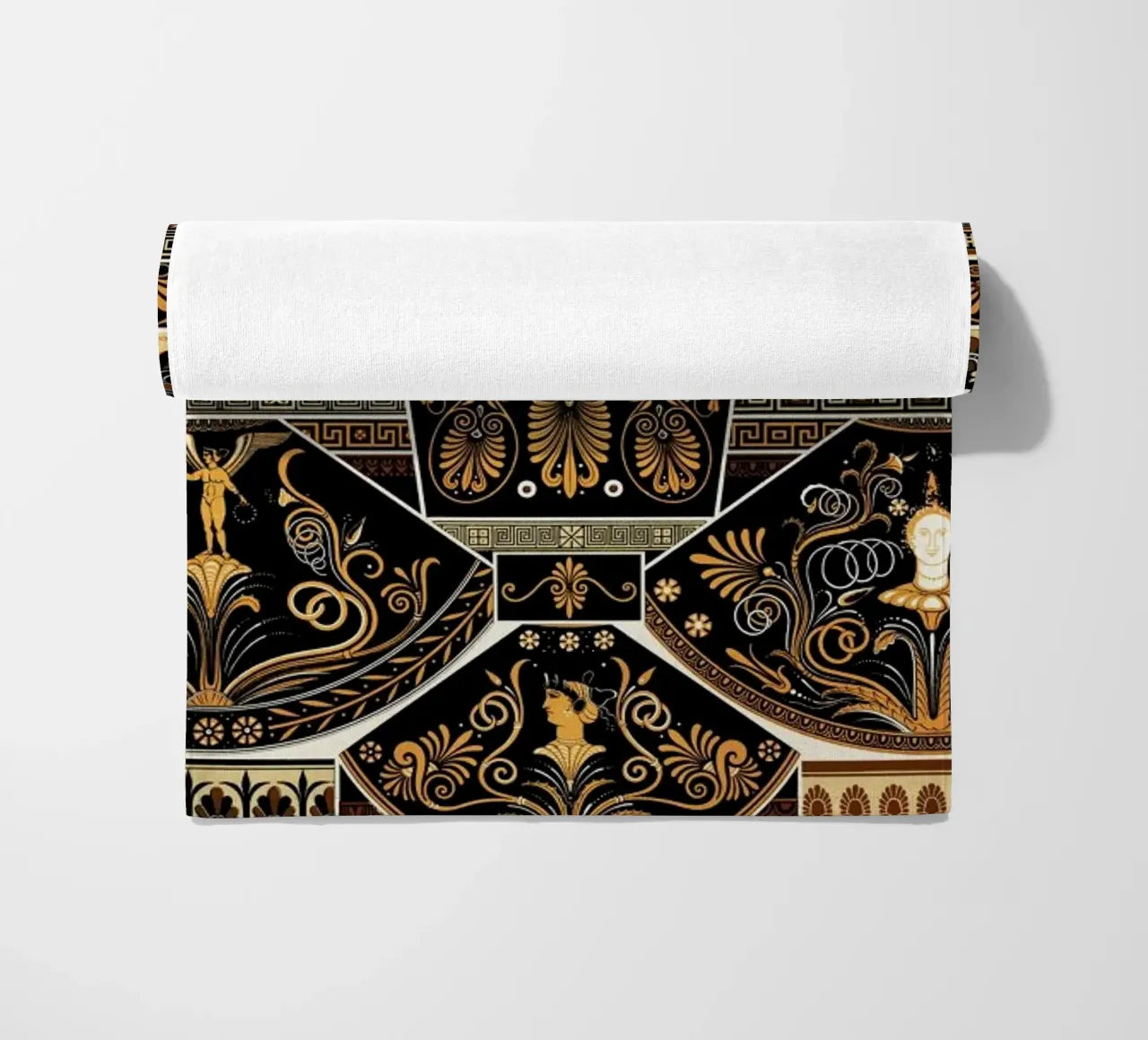 Racinet -  Greek Ornamental Pattern telo mare da Vintage by JUNIQE