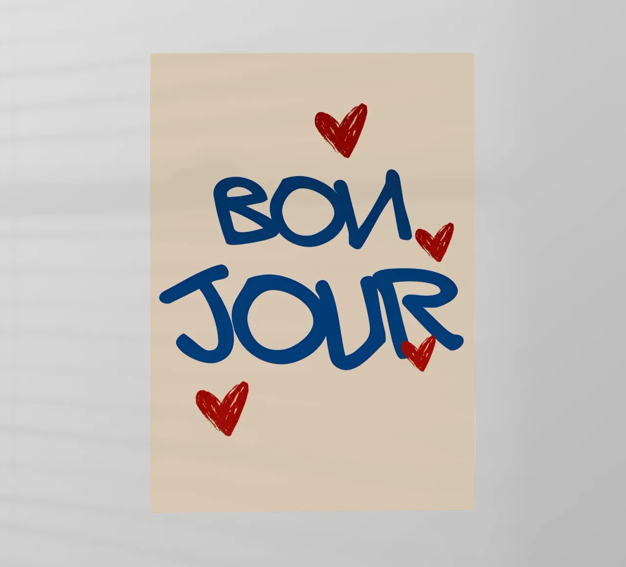 Bonjour pellicola backlit da Attaboy Dsgn