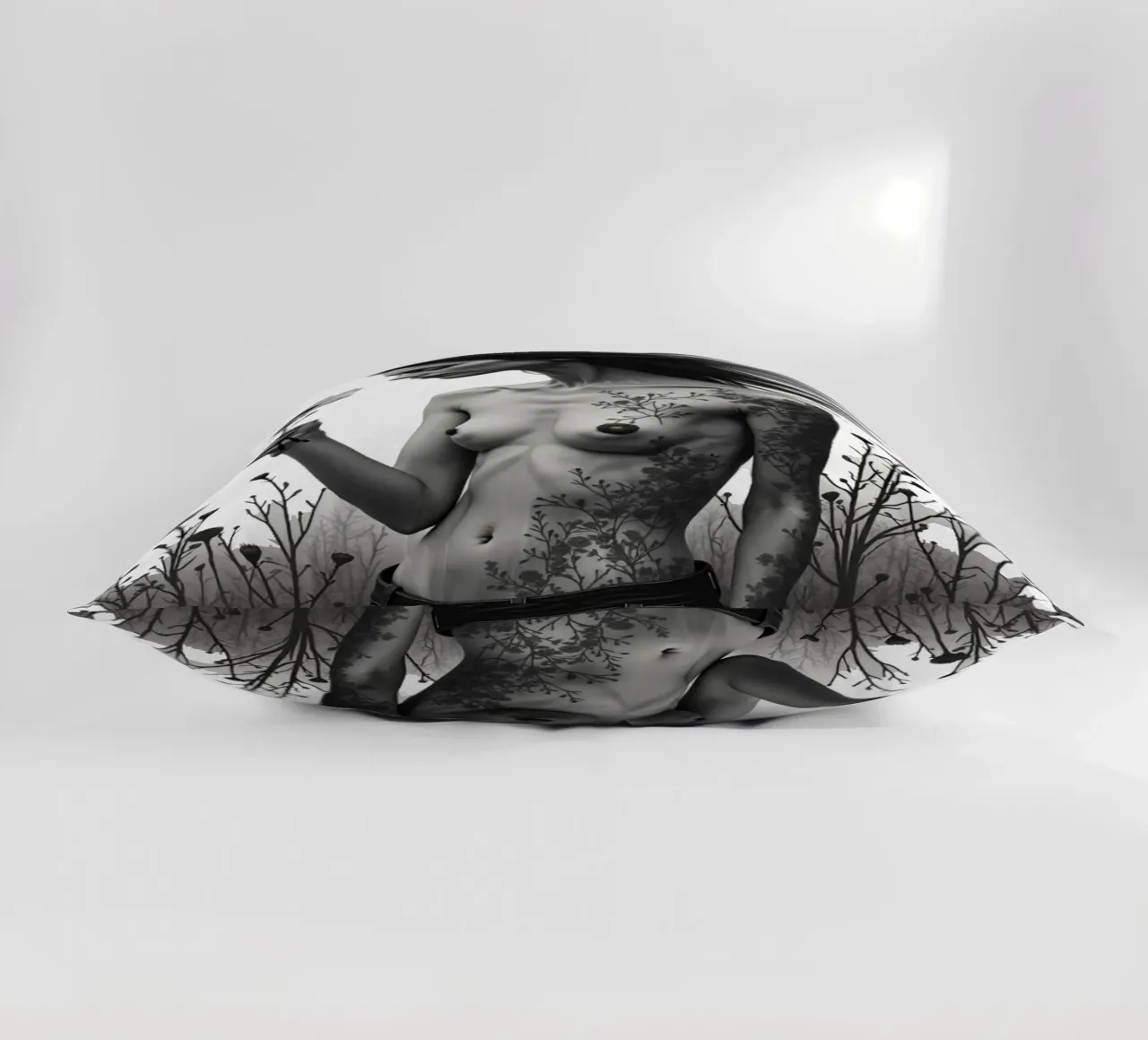 Il selvaggio cresce ancora cuscino da Dustlight Atelier