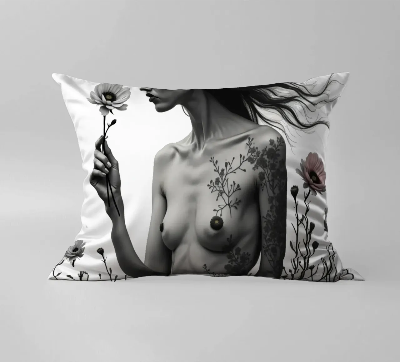 Il selvaggio cresce ancora cuscino da Dustlight Atelier