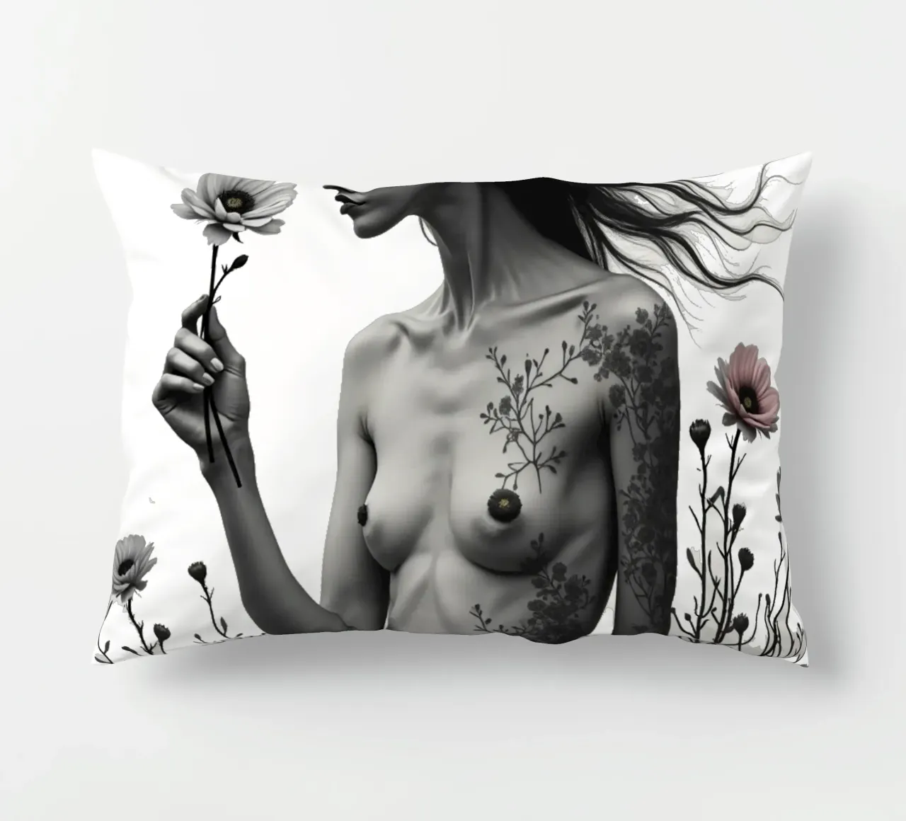 Il selvaggio cresce ancora cuscino da Dustlight Atelier