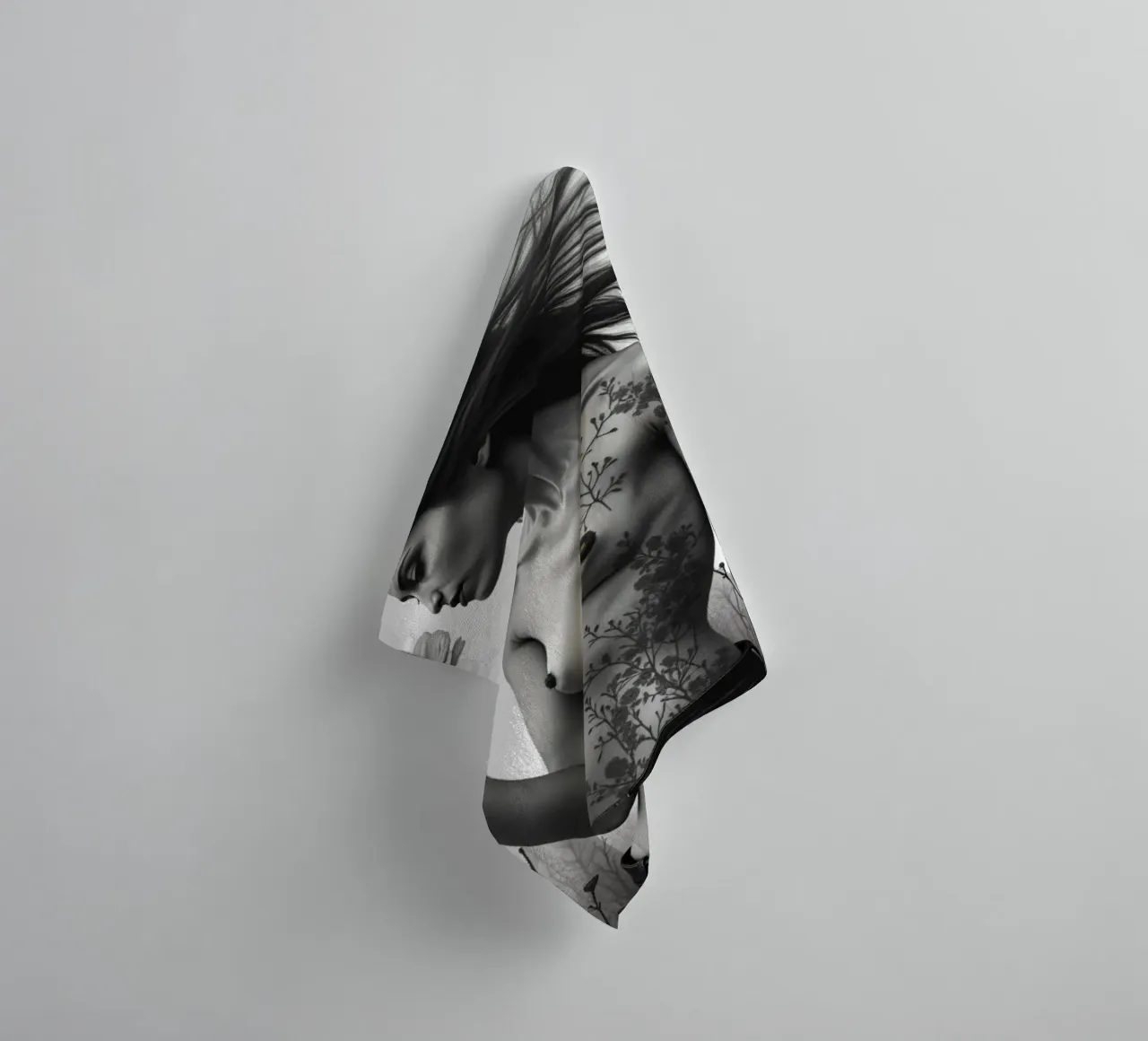 Il selvaggio cresce ancora asciugamano da bagno da Dustlight Atelier