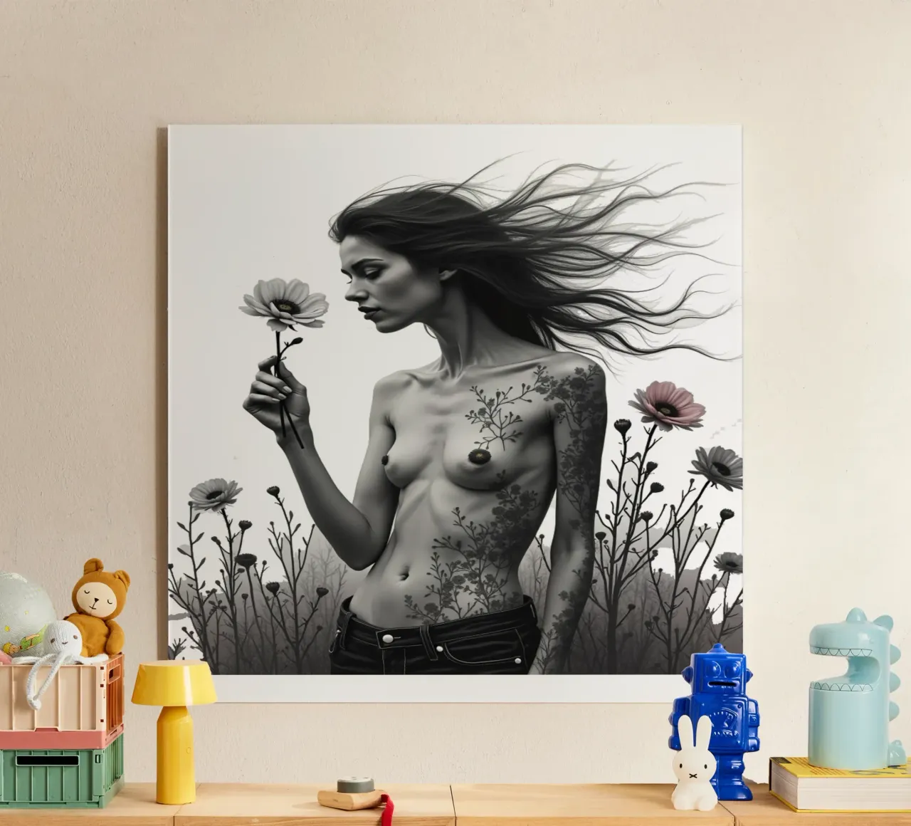 Il selvaggio cresce ancora plexiglass da Dustlight Atelier