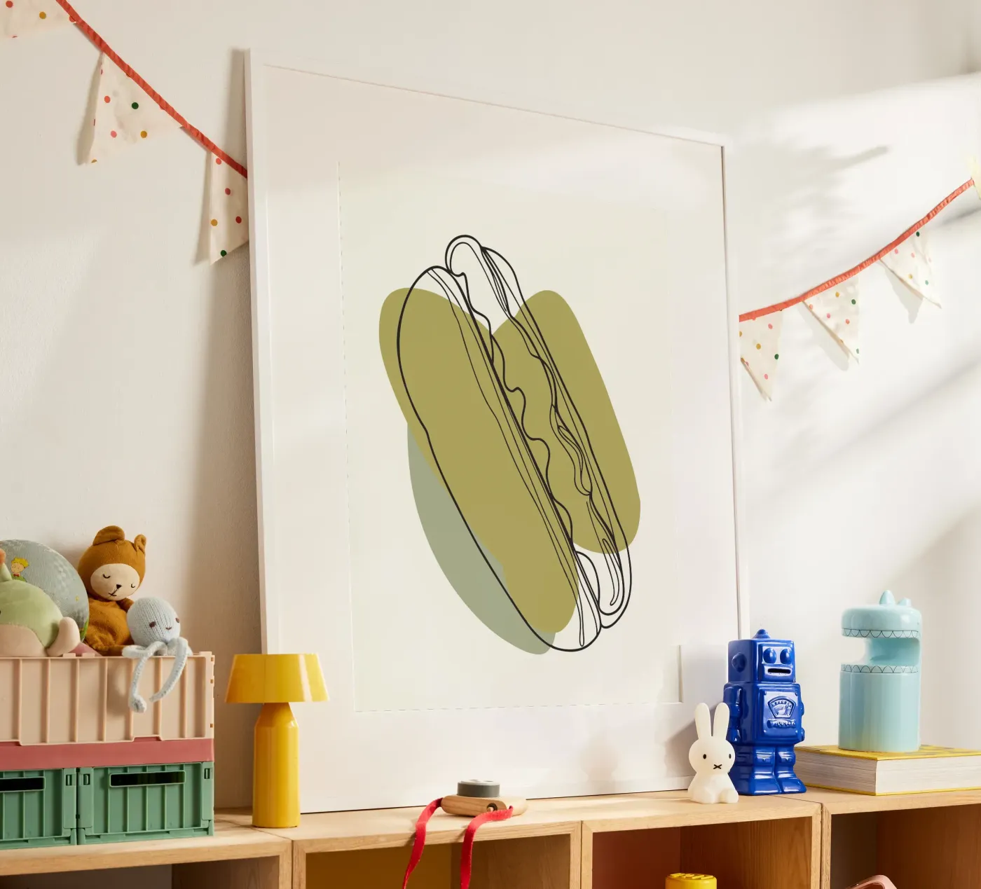 hot dog poster da RELAXING TOUCH