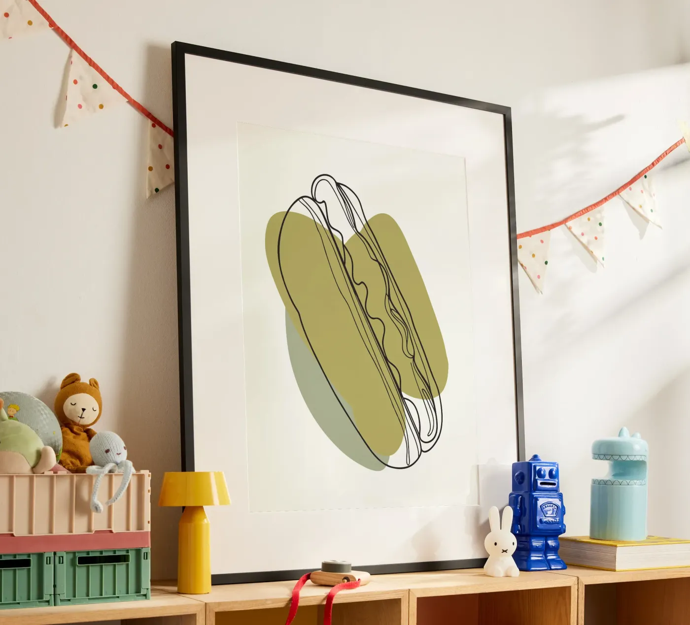 hot dog poster da RELAXING TOUCH