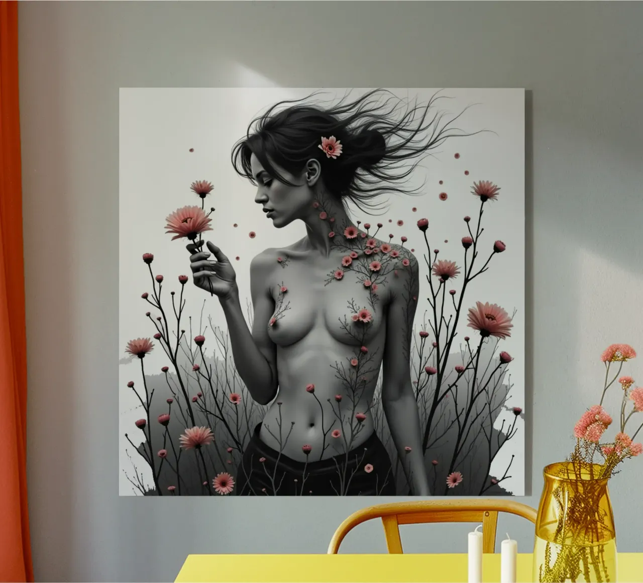 È sbocciata comunque plexiglass da Dustlight Atelier
