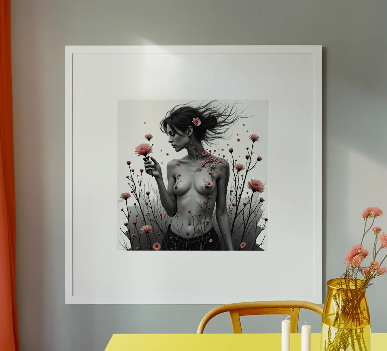 È sbocciata comunque carta hahnemühle da Dustlight Atelier