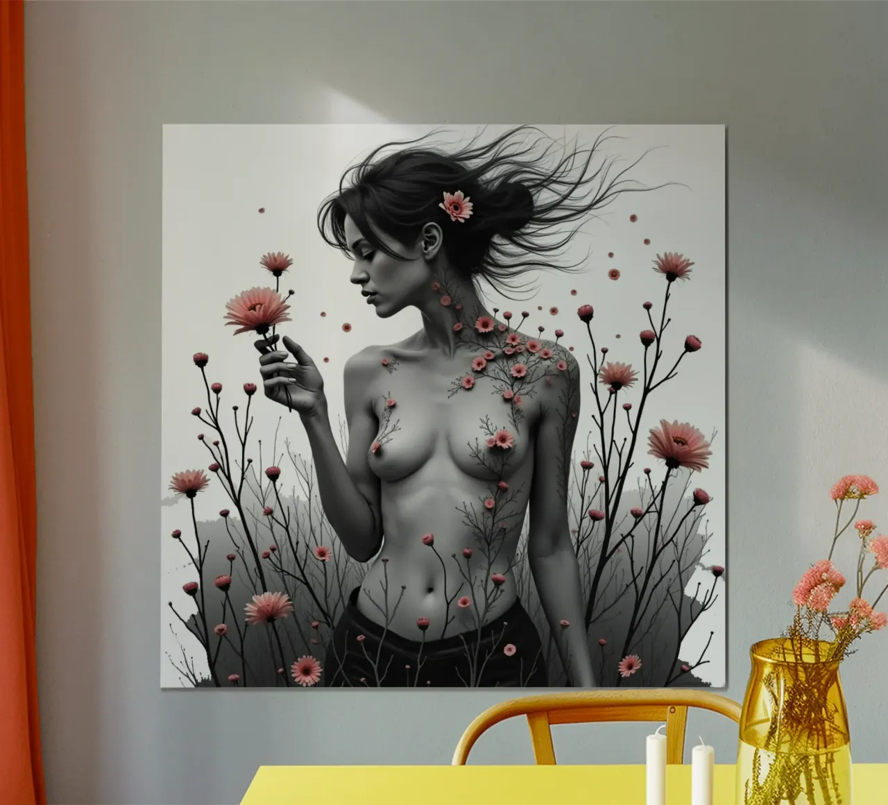È sbocciata comunque carta hahnemühle da Dustlight Atelier