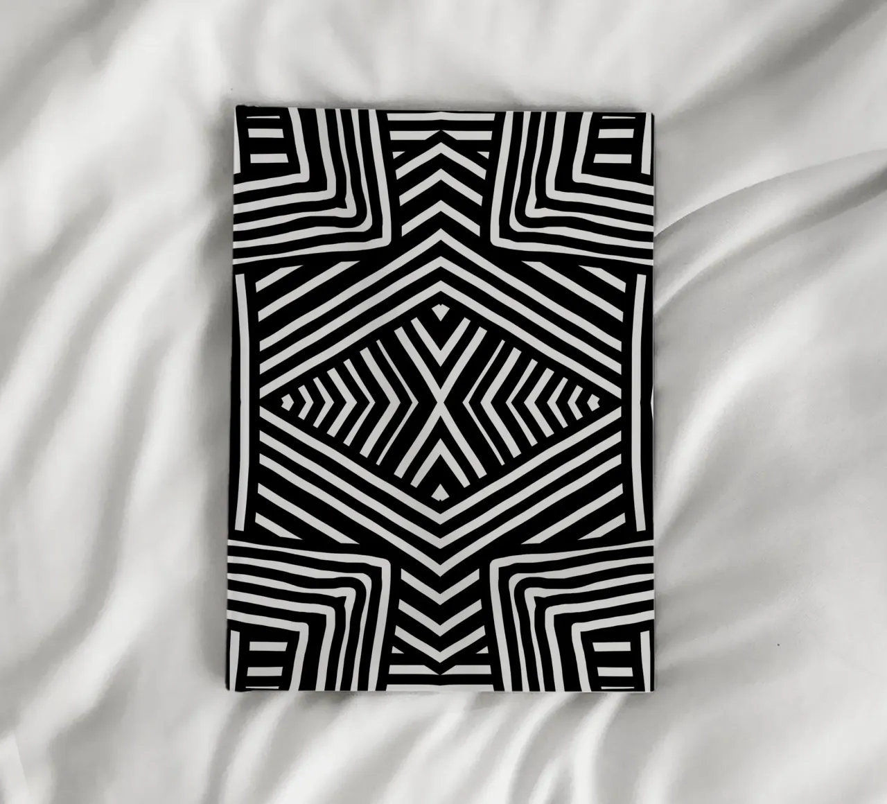 Black stripe totem 03 notebook by Little Dean