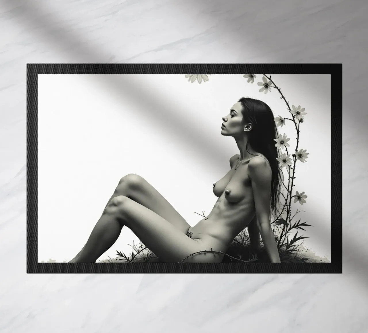 Dove il selvaggio aspetta zerbino da Dustlight Atelier