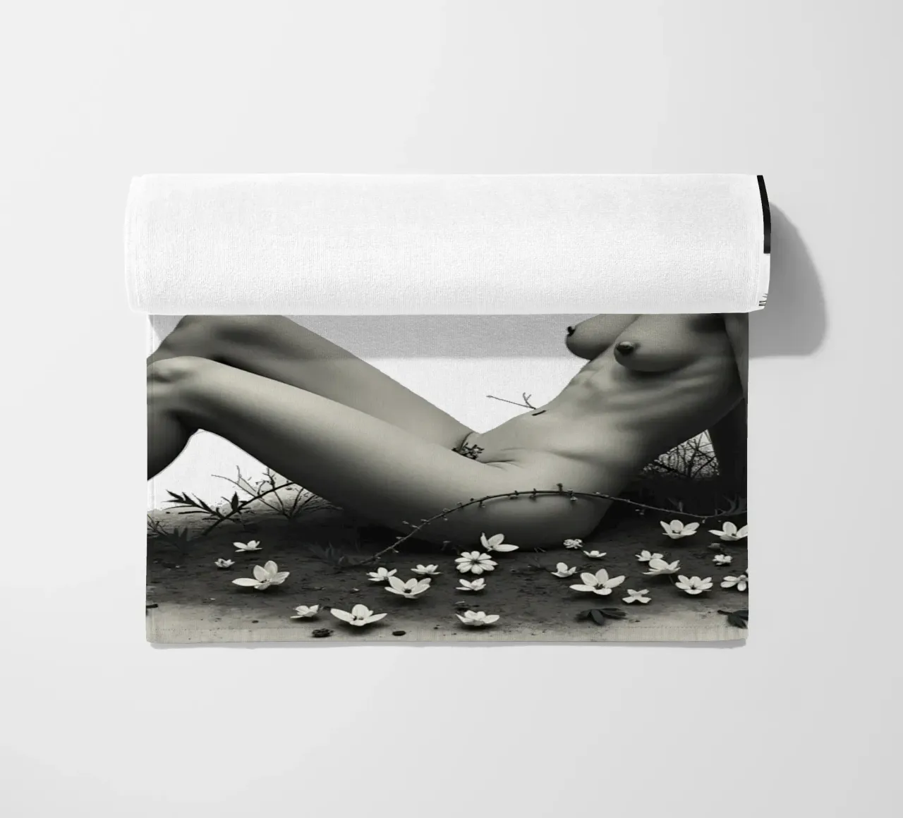 Dove il selvaggio aspetta telo mare da Dustlight Atelier