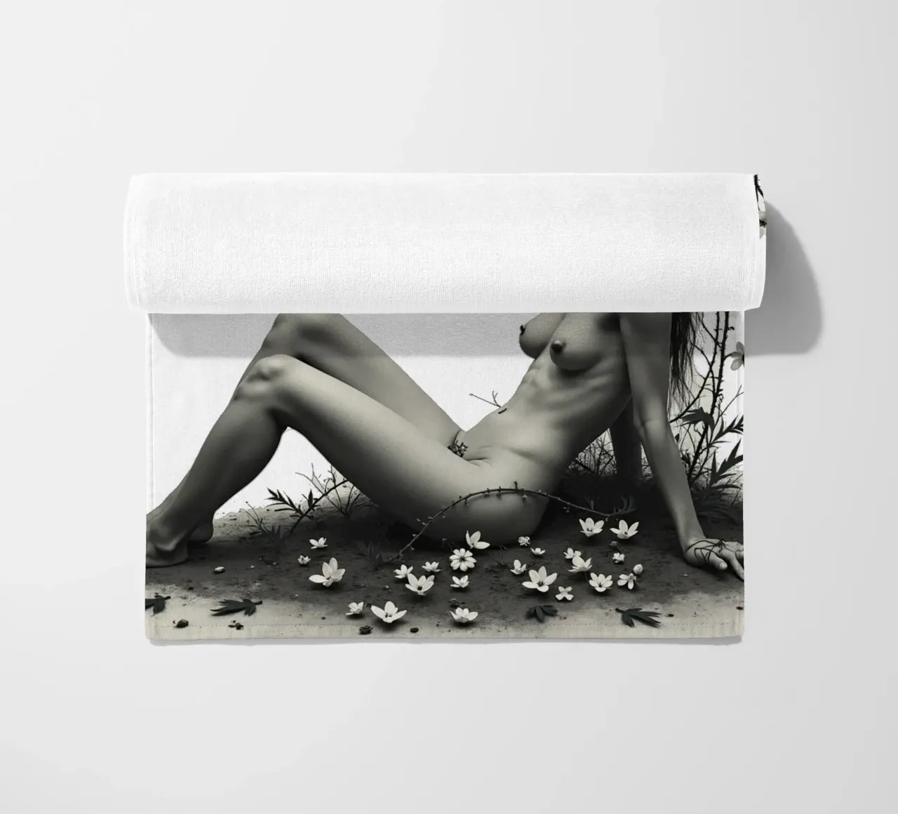 Dove il selvaggio aspetta telo mare da Dustlight Atelier