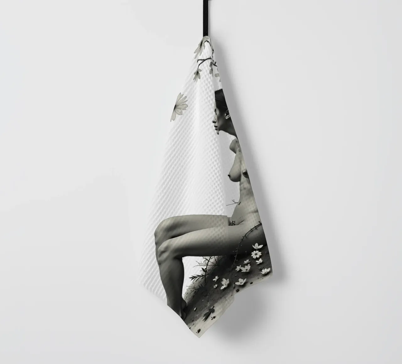 Dove il selvaggio aspetta canovaccio da cucina da Dustlight Atelier