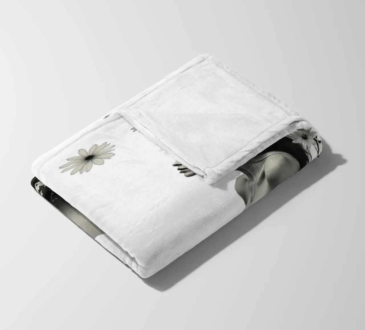 Dove il selvaggio aspetta coperta in pile da Dustlight Atelier
