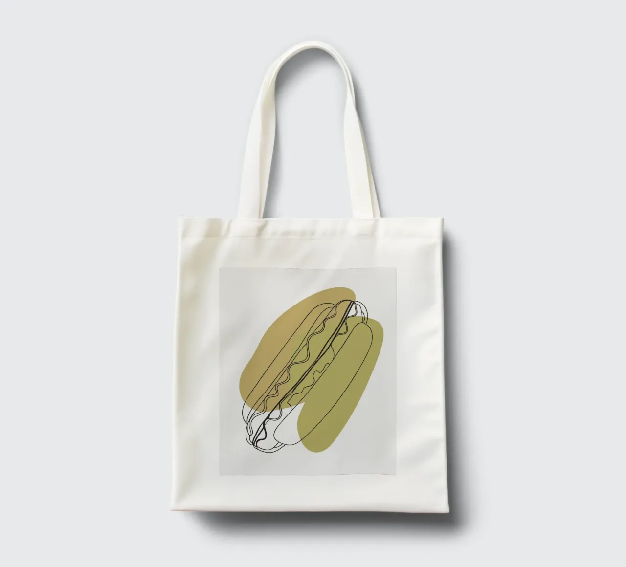 hot dog borsa in juta da RELAXING TOUCH