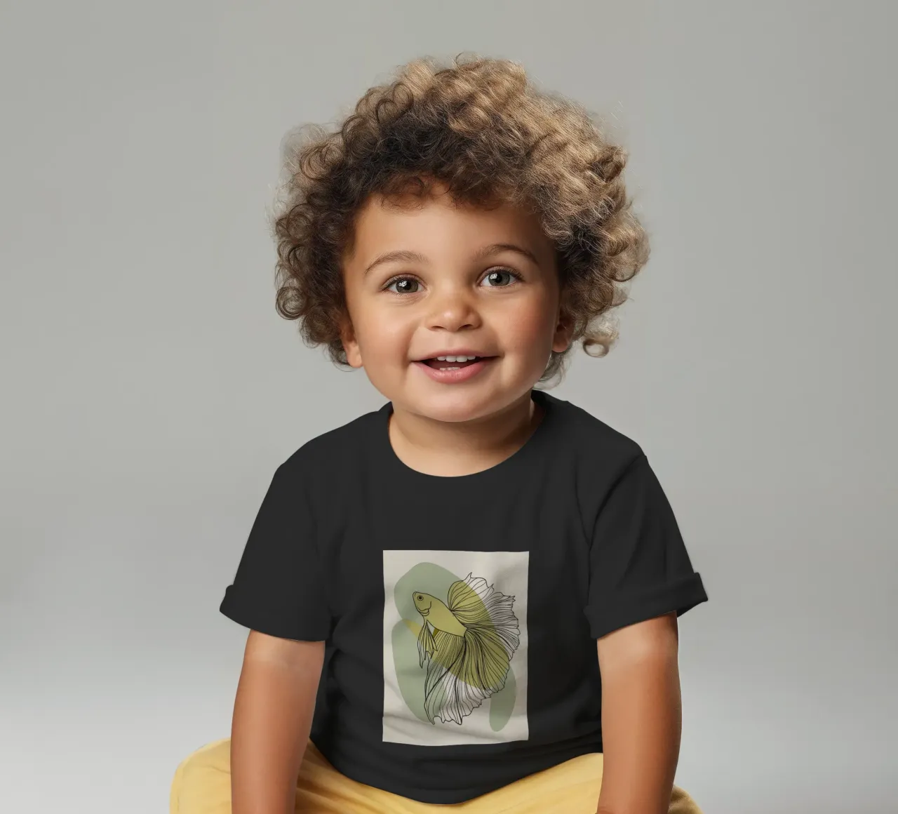 Fishes baby t-shirt by RELAXING TOUCH
