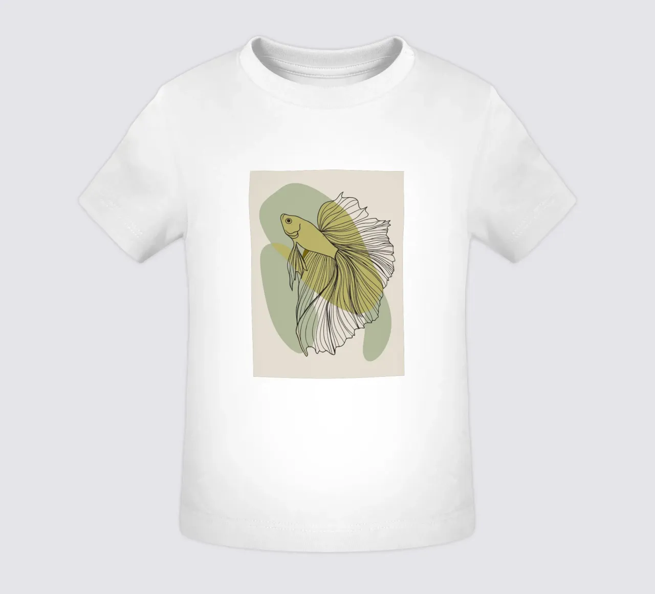Fishes baby t-shirt by RELAXING TOUCH