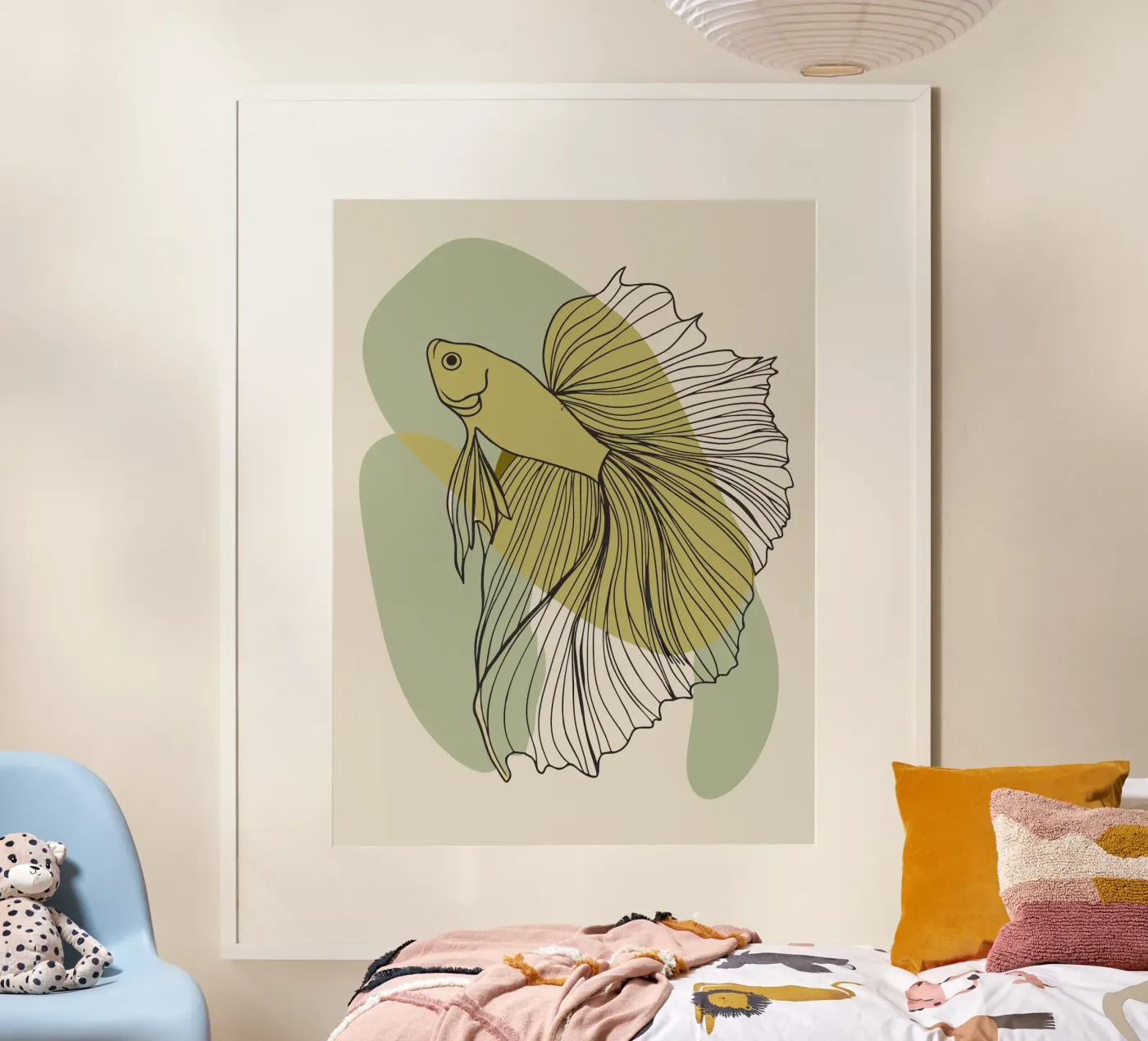 Fishes poster by RELAXING TOUCH