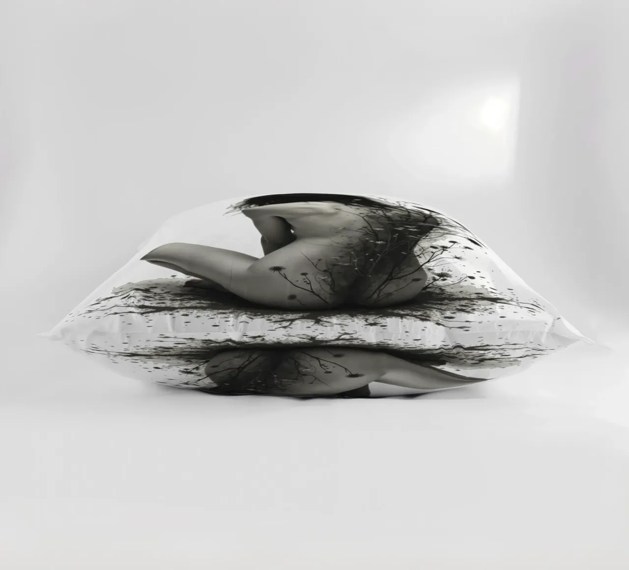 Indietro Dove crescono i fiori cuscino da Dustlight Atelier