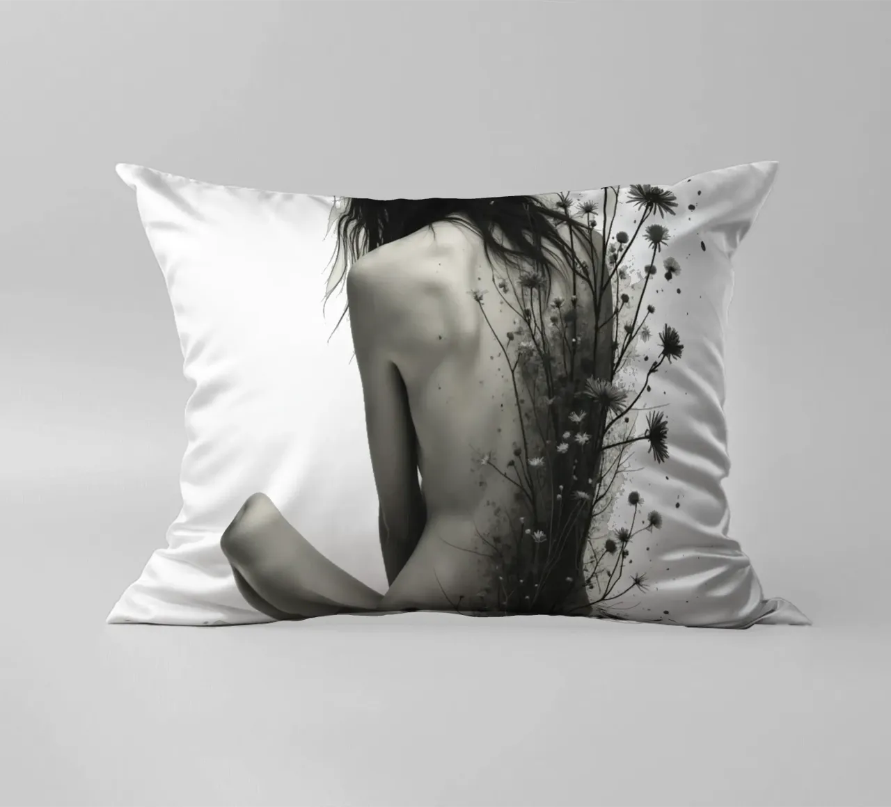 Indietro Dove crescono i fiori cuscino da Dustlight Atelier