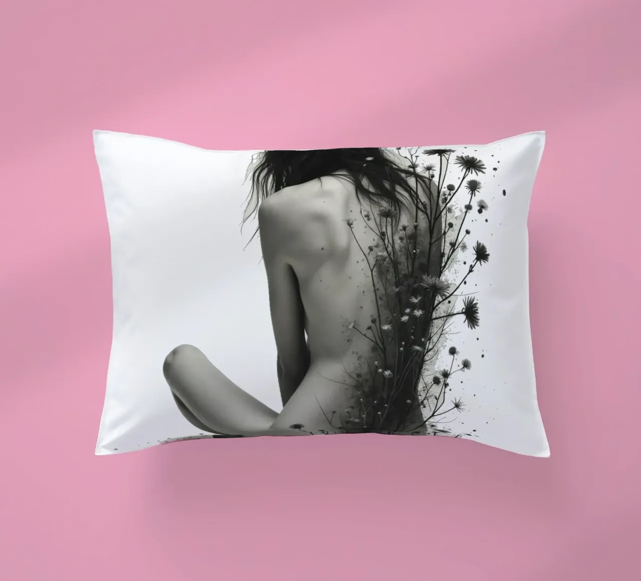Indietro Dove crescono i fiori cuscino da Dustlight Atelier