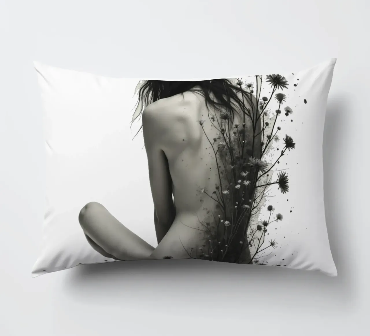 Indietro Dove crescono i fiori cuscino da Dustlight Atelier