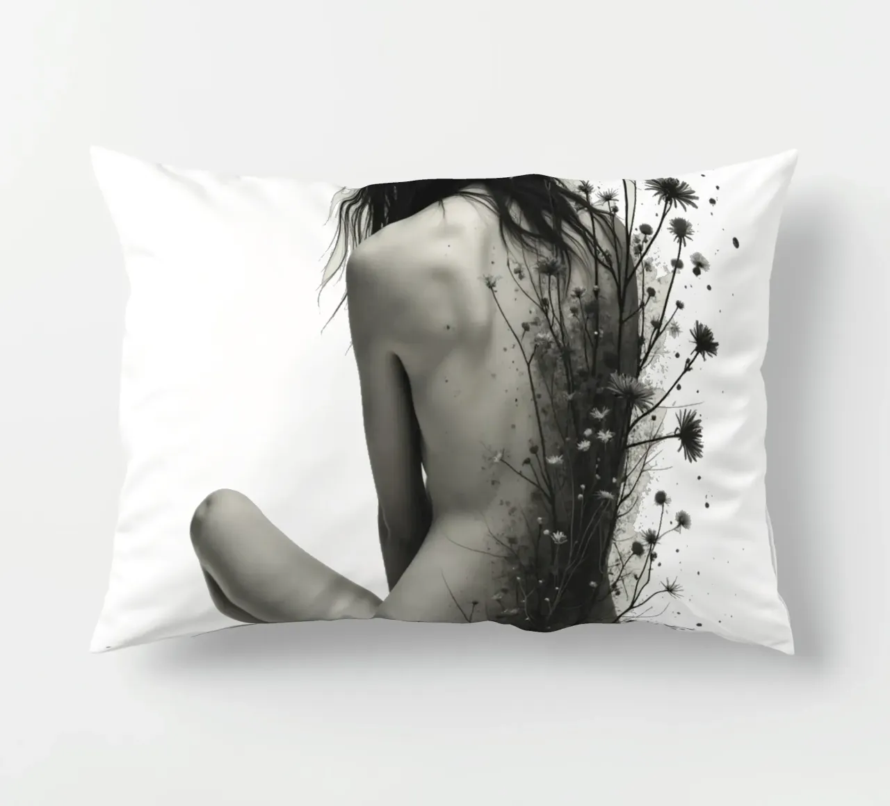 Indietro Dove crescono i fiori cuscino da Dustlight Atelier