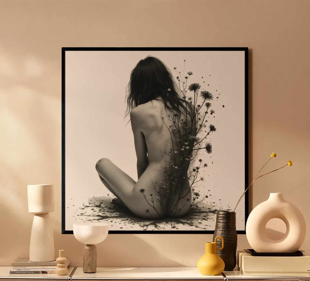 Indietro Dove crescono i fiori carta hahnemühle da Dustlight Atelier