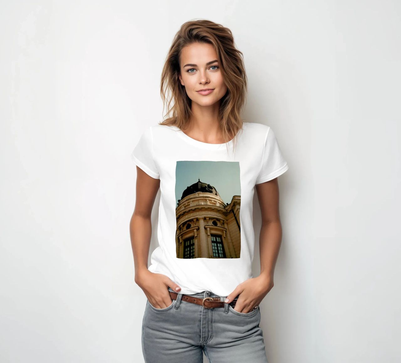 Analog Series Architecture In Bucharest t-shirt da donna da Sebastian Hilgetag