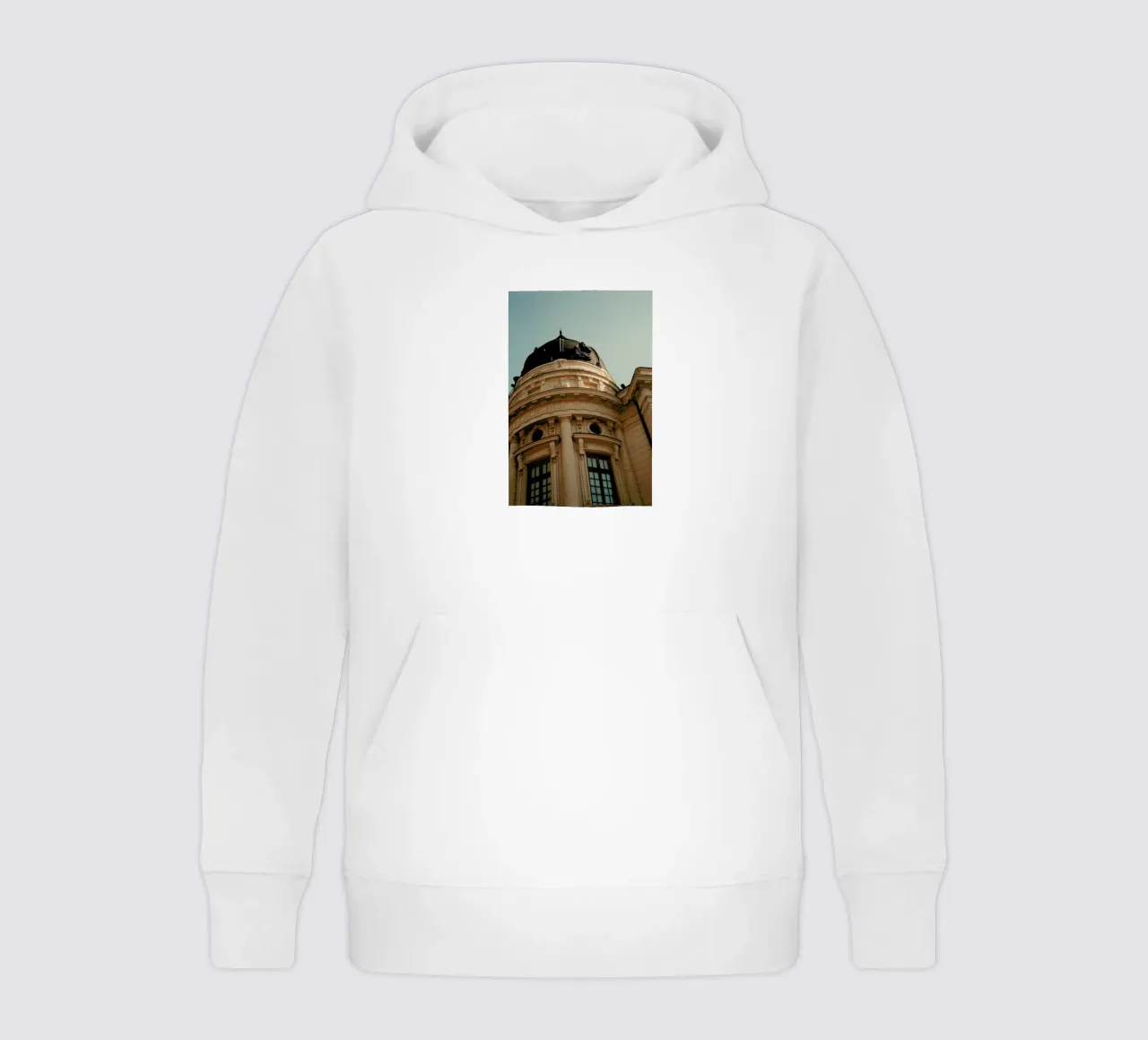 Analog Series Architecture In Bucharest felpa bambino con cappuccio da Sebastian Hilgetag